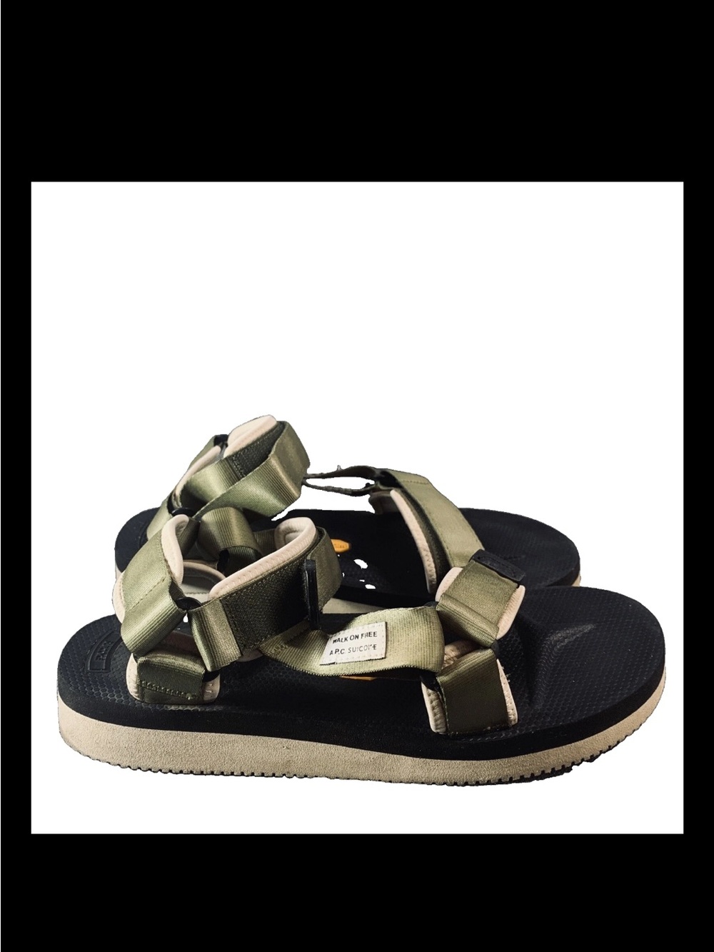 APC X Suicoke Walk on Free Men Sandal Size US 10, EU 43, UK 9